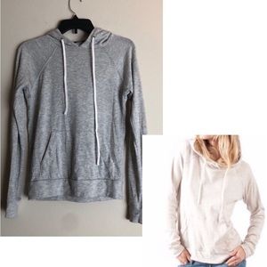 Merritt Charles Gray Hooded Sweater